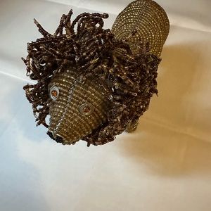 Really cool beaded lion by Beadworx by Grassroots